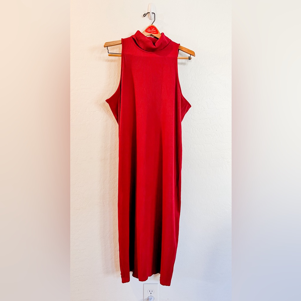 Banana Republic Turtle Neck Maxi Dress
